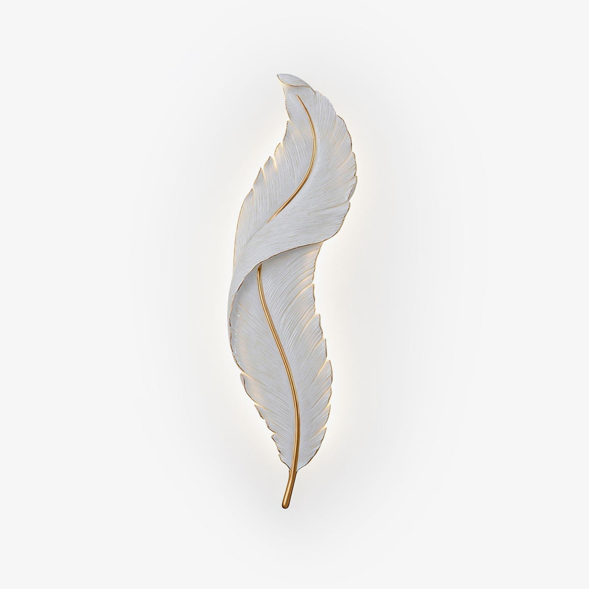 Arvess lampada da parete in resina Individual Creativity Feather