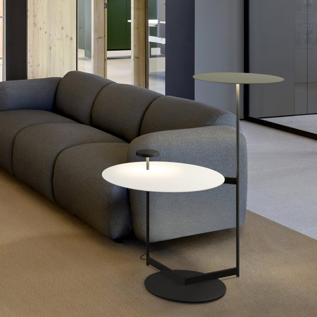 Orvinil lampada da terra in stile scandinavo