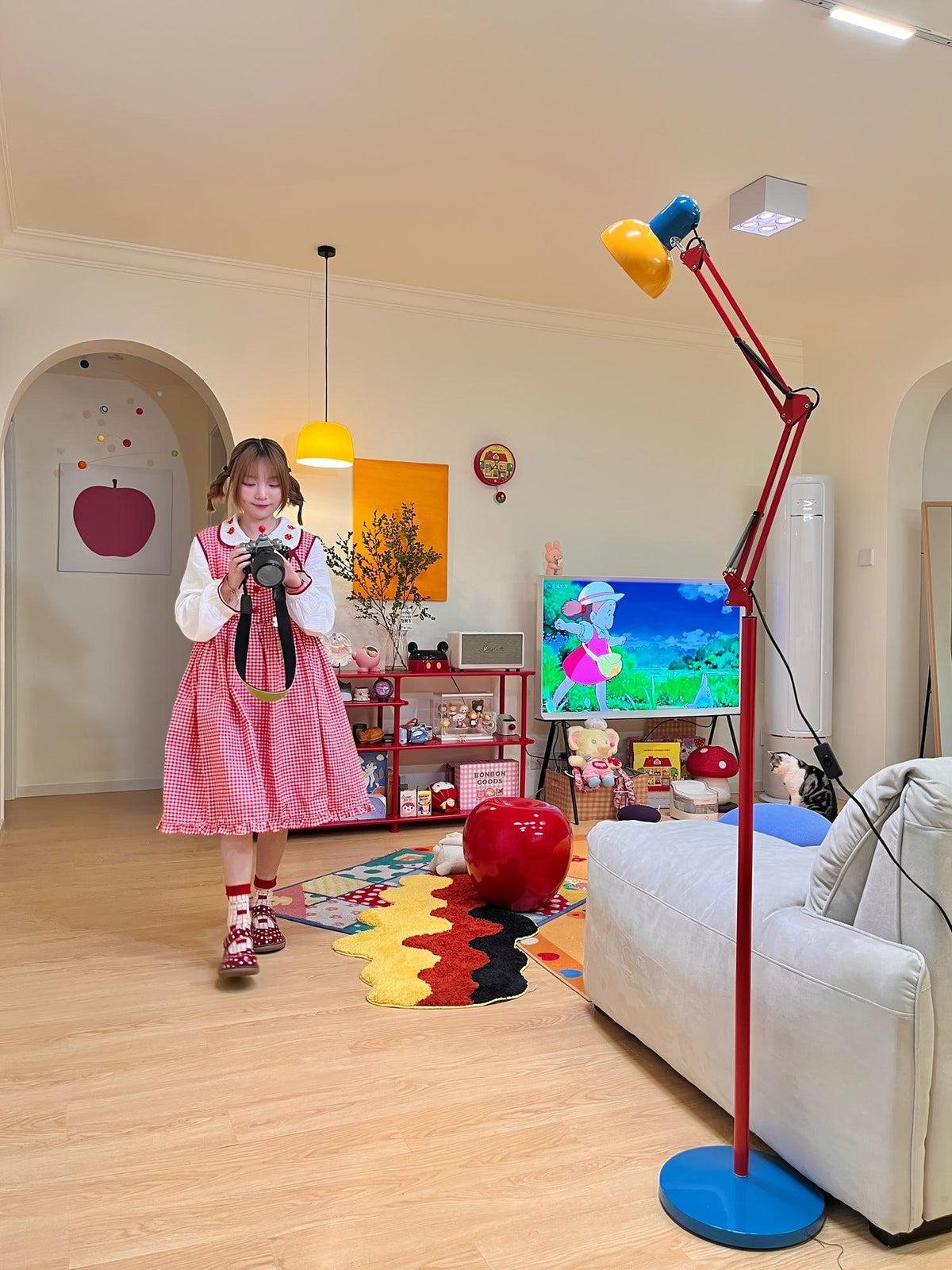Idoren lampada da terra Playful