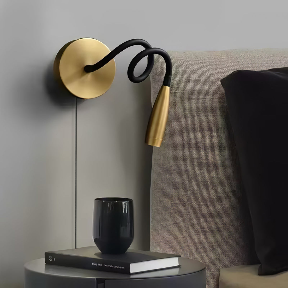 Rivanelle lampada da parete moderna minimalista con spina