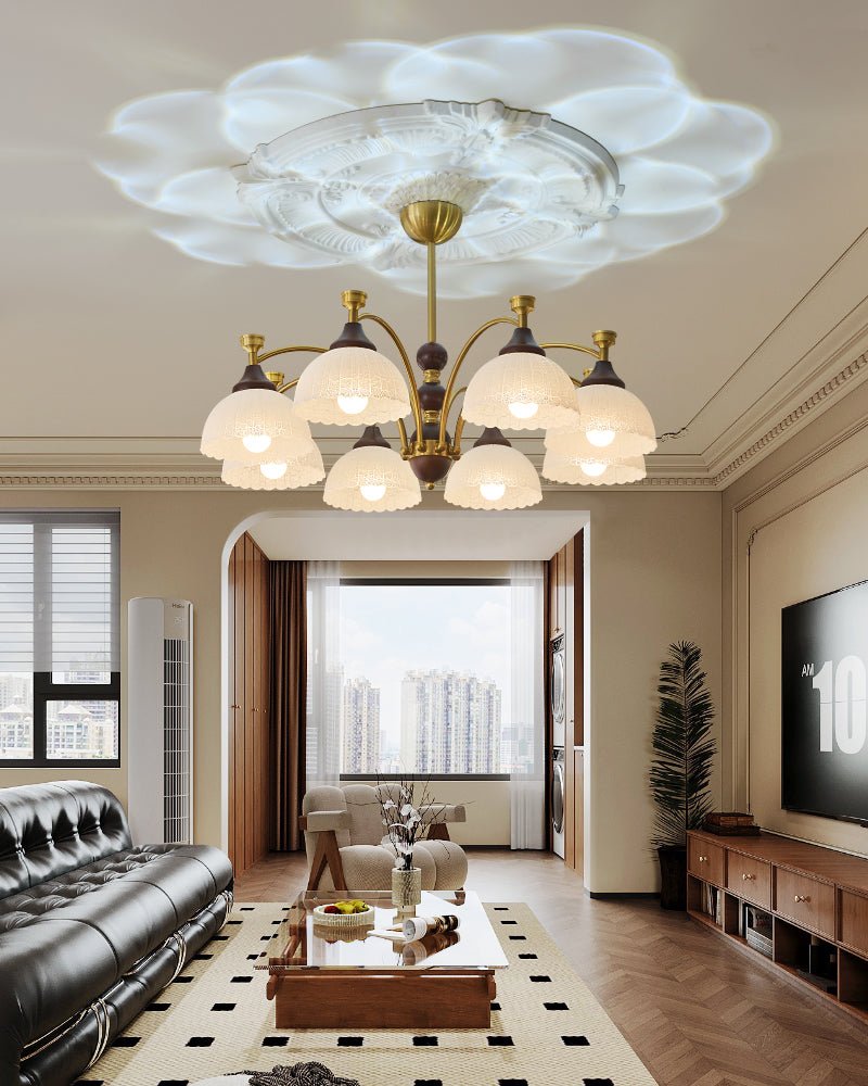 Vosolir lampadario Eleganza Tradizionale in legno