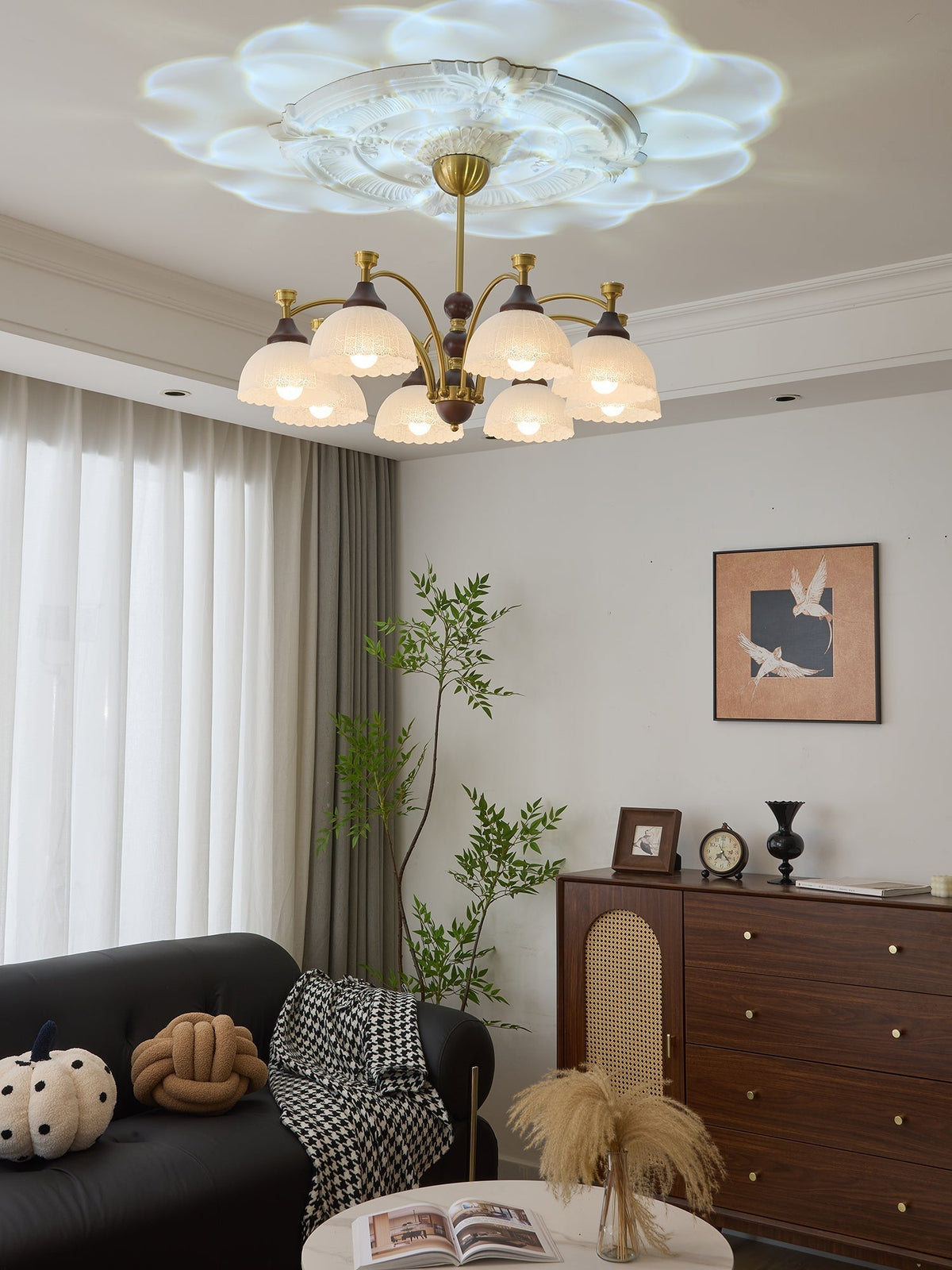 Vosolir lampadario Eleganza Tradizionale in legno