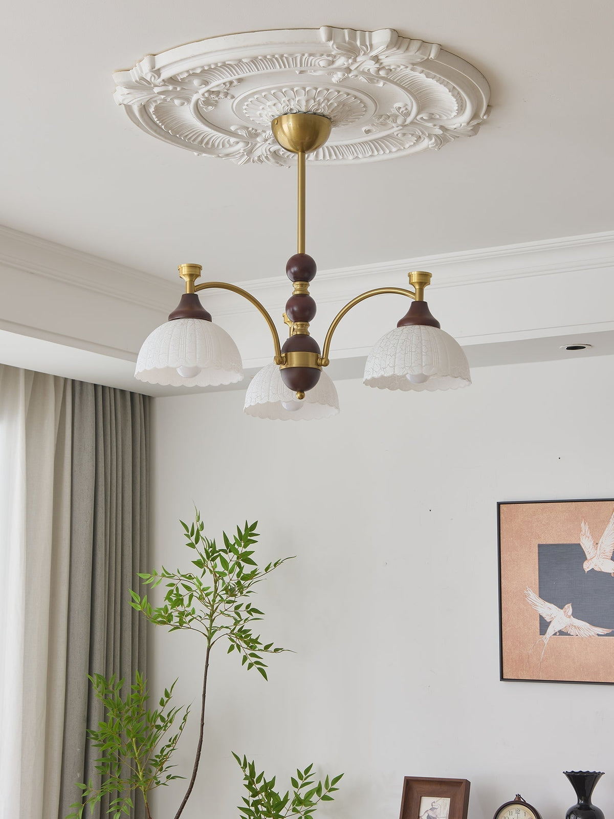 Vosolir lampadario Eleganza Tradizionale in legno