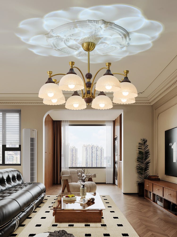 Vosolir lampadario Eleganza Tradizionale in legno