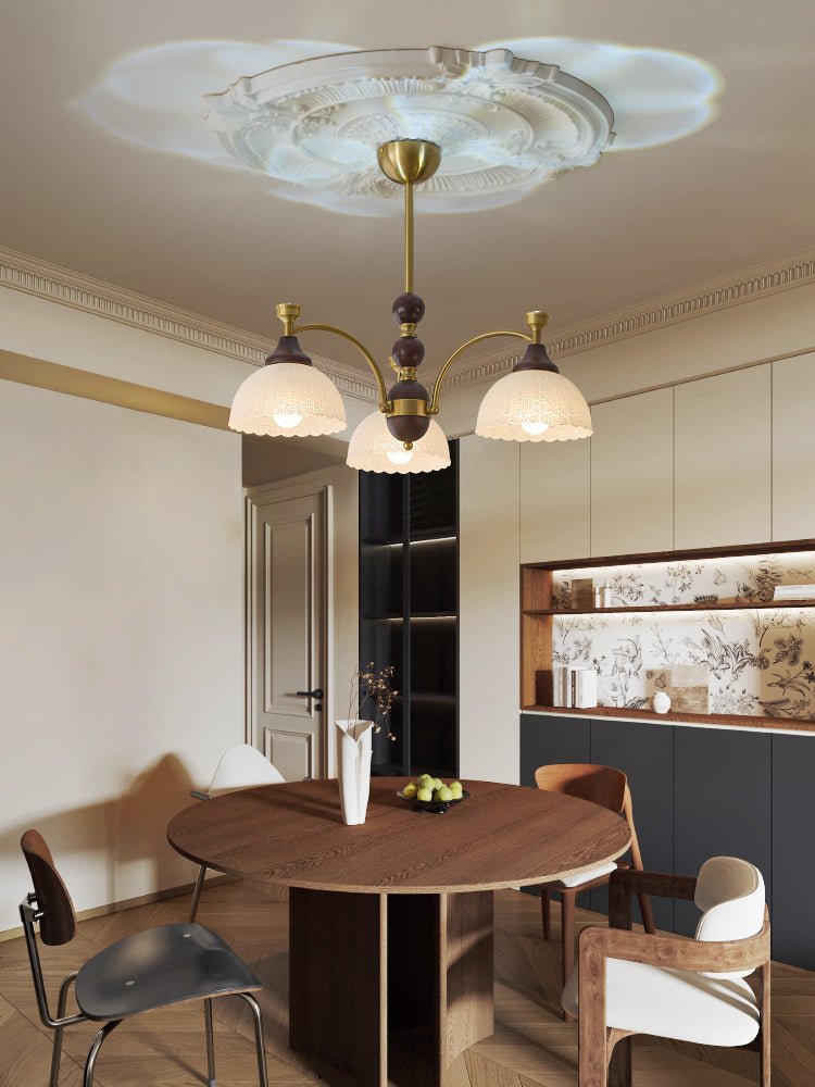 Vosolir lampadario Eleganza Tradizionale in legno