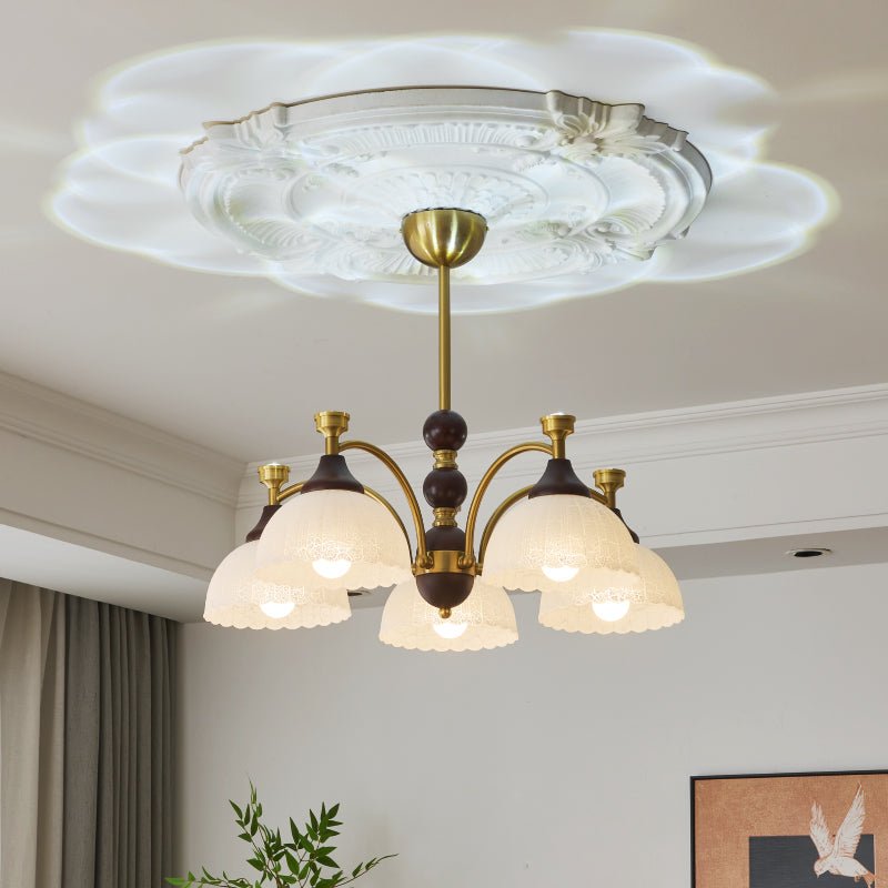 Vosolir lampadario Eleganza Tradizionale in legno