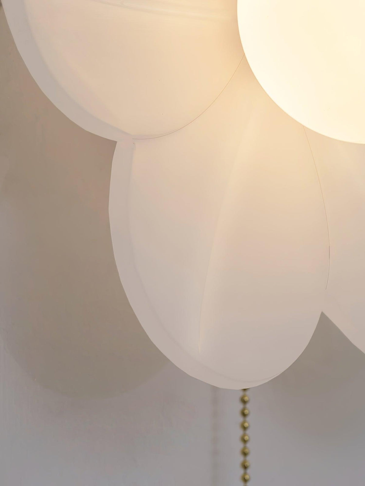 Bov Nordic Art fiori in resina lampada da parete
