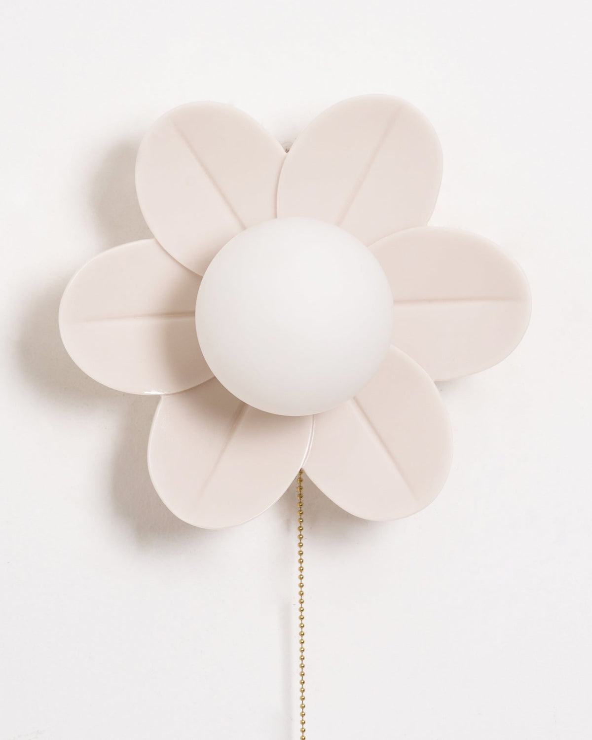 Bov Nordic Art fiori in resina lampada da parete