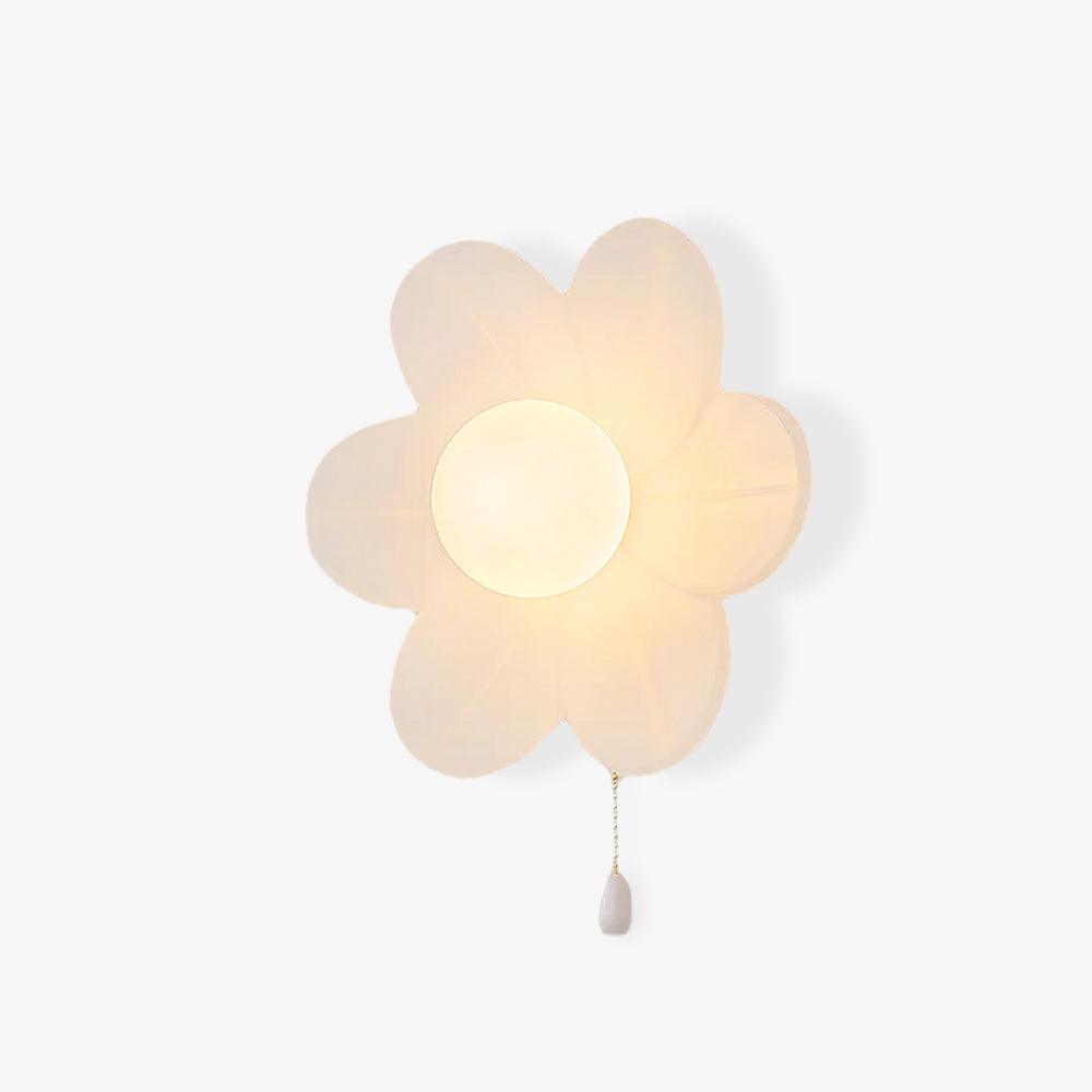 Bov Nordic Art fiori in resina lampada da parete