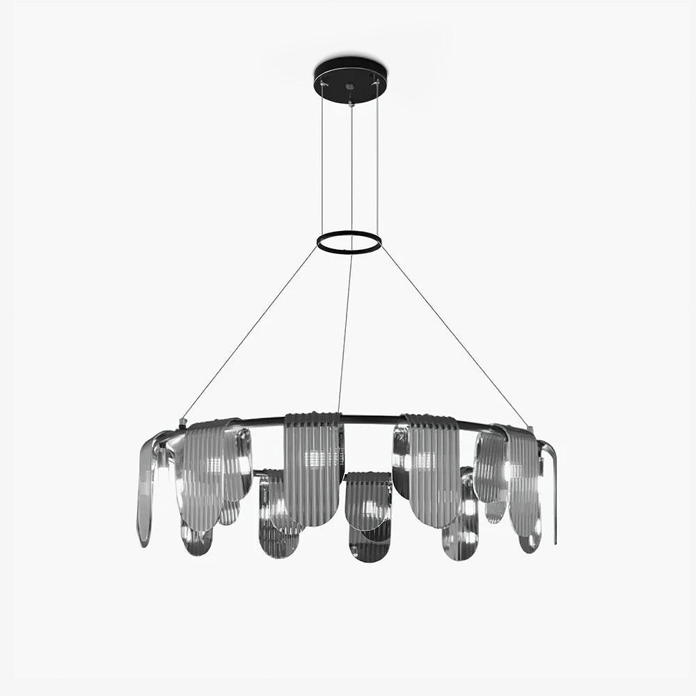 Celorella lampadario in vetro moderno