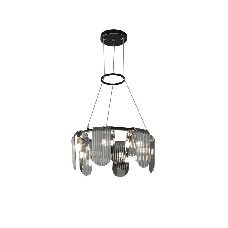 Celorella lampadario in vetro moderno