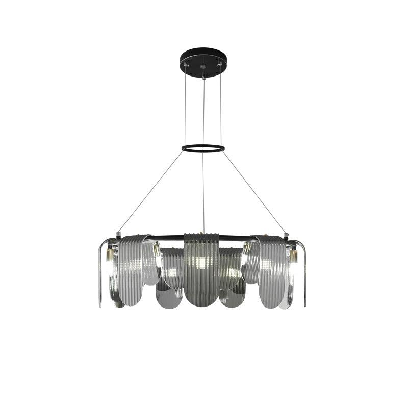 Celorella lampadario in vetro moderno