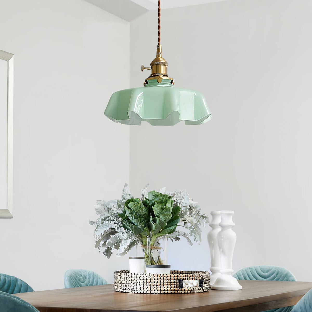 Liorivora lampada a sospensione fiore Francese per sala da pranzo