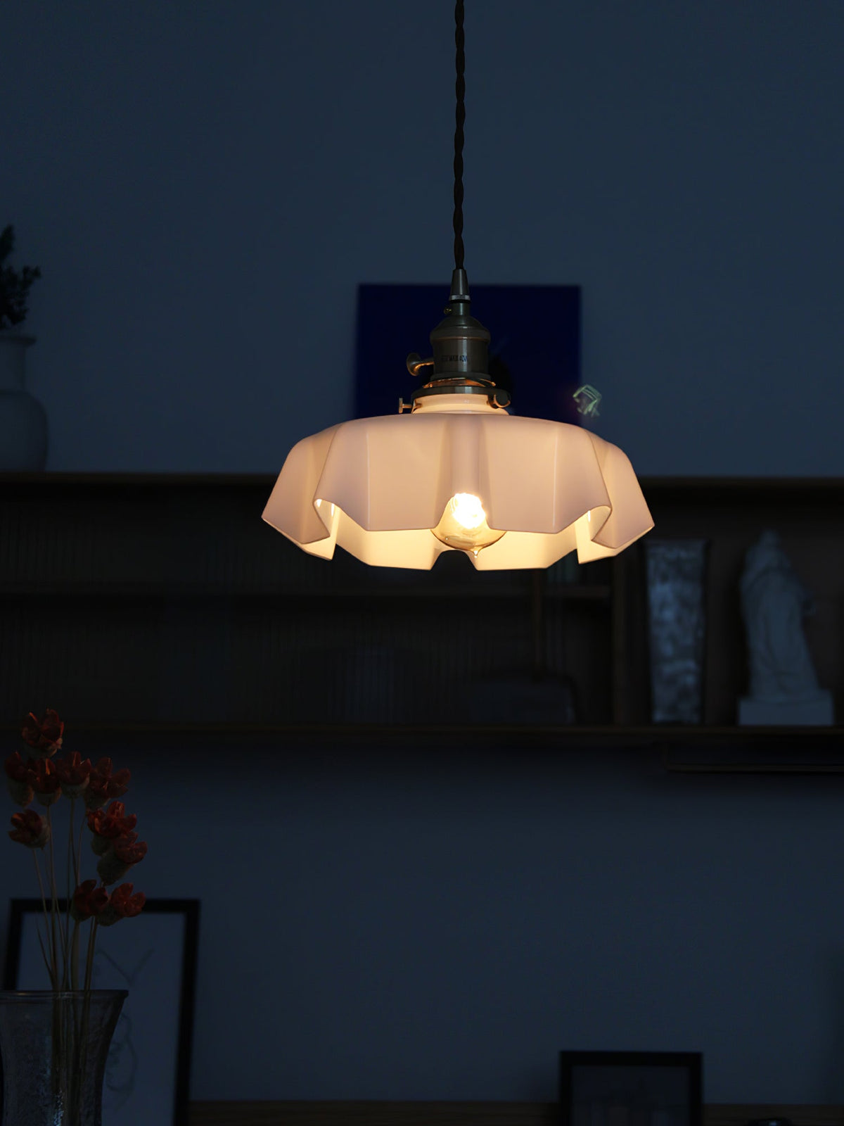 Liorivora lampada a sospensione fiore Francese per sala da pranzo