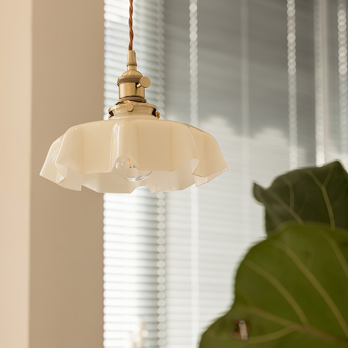 Liorivora lampada a sospensione fiore Francese per sala da pranzo