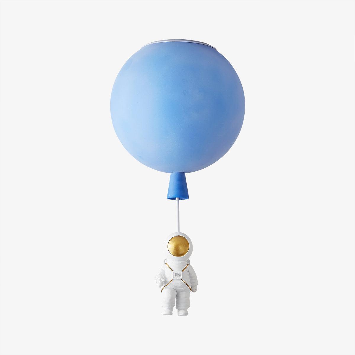 Nirerira lampada da soffitto Acrilico Palloncino Astronaut Divertente per camera dei Bambini a globo