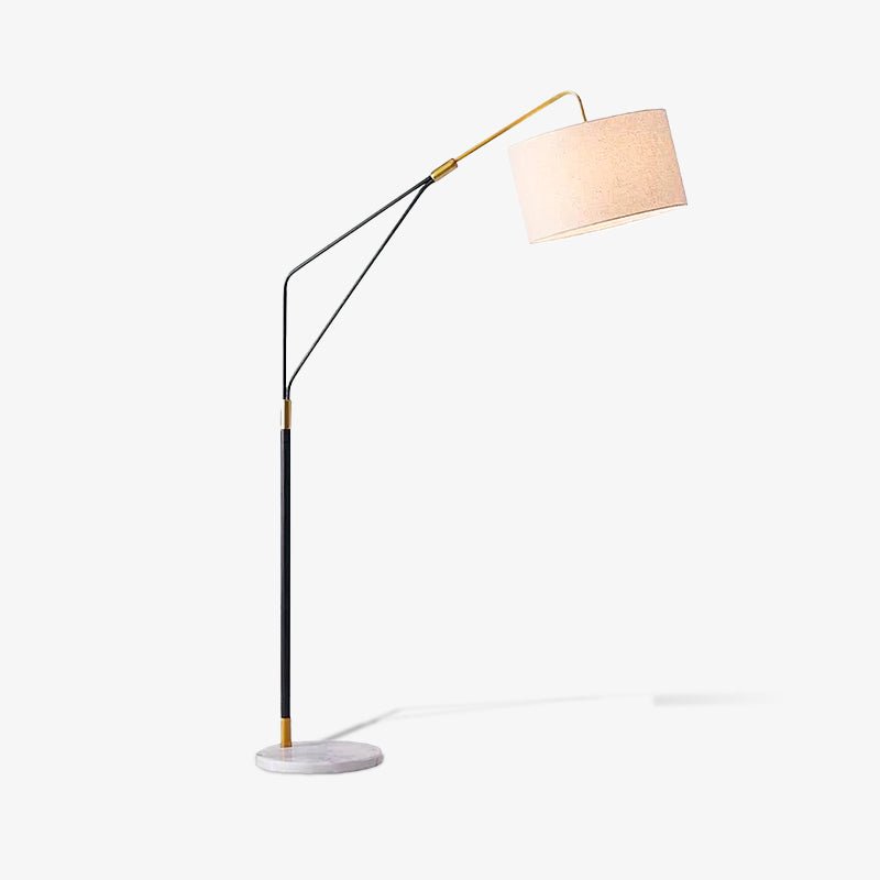 Eveny lampada da terra minimalista in marmo