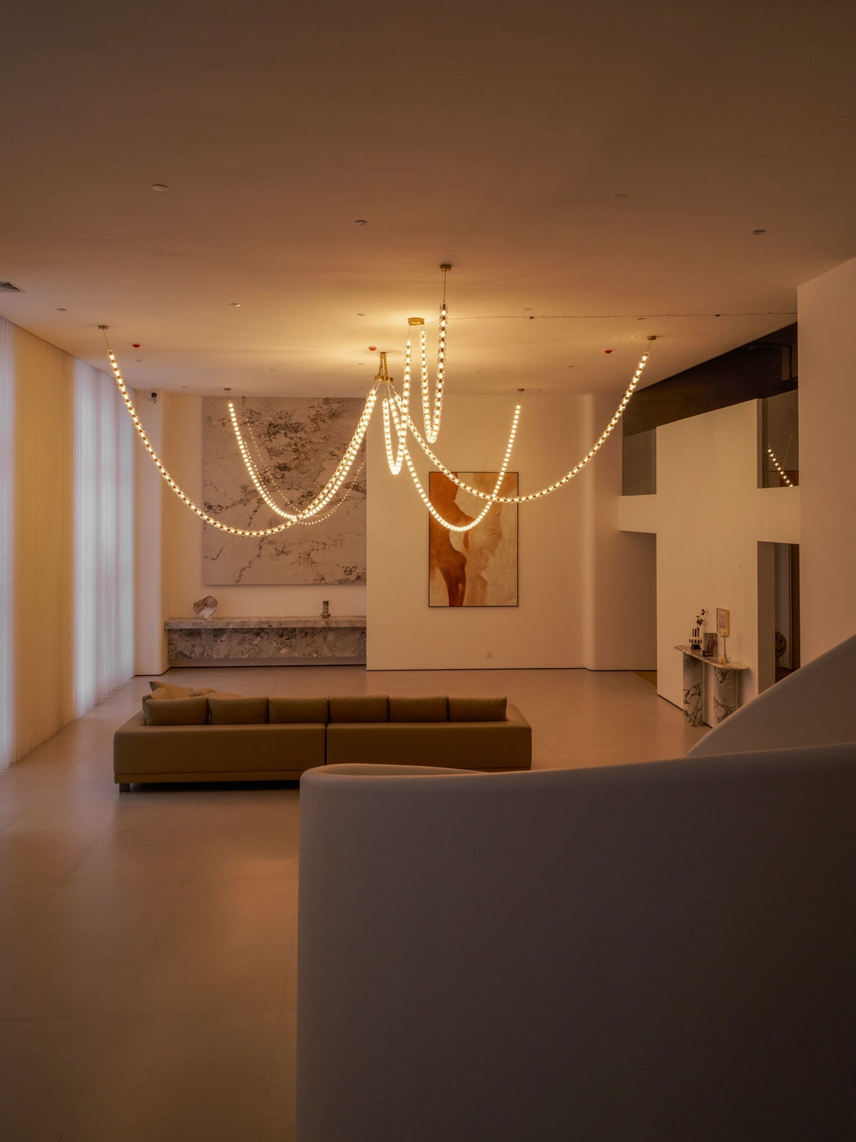 Nexus Oro lampadario in cristallo - 元字段测试