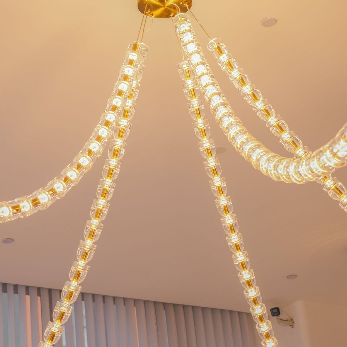 Nexus Oro lampadario in cristallo - 元字段测试