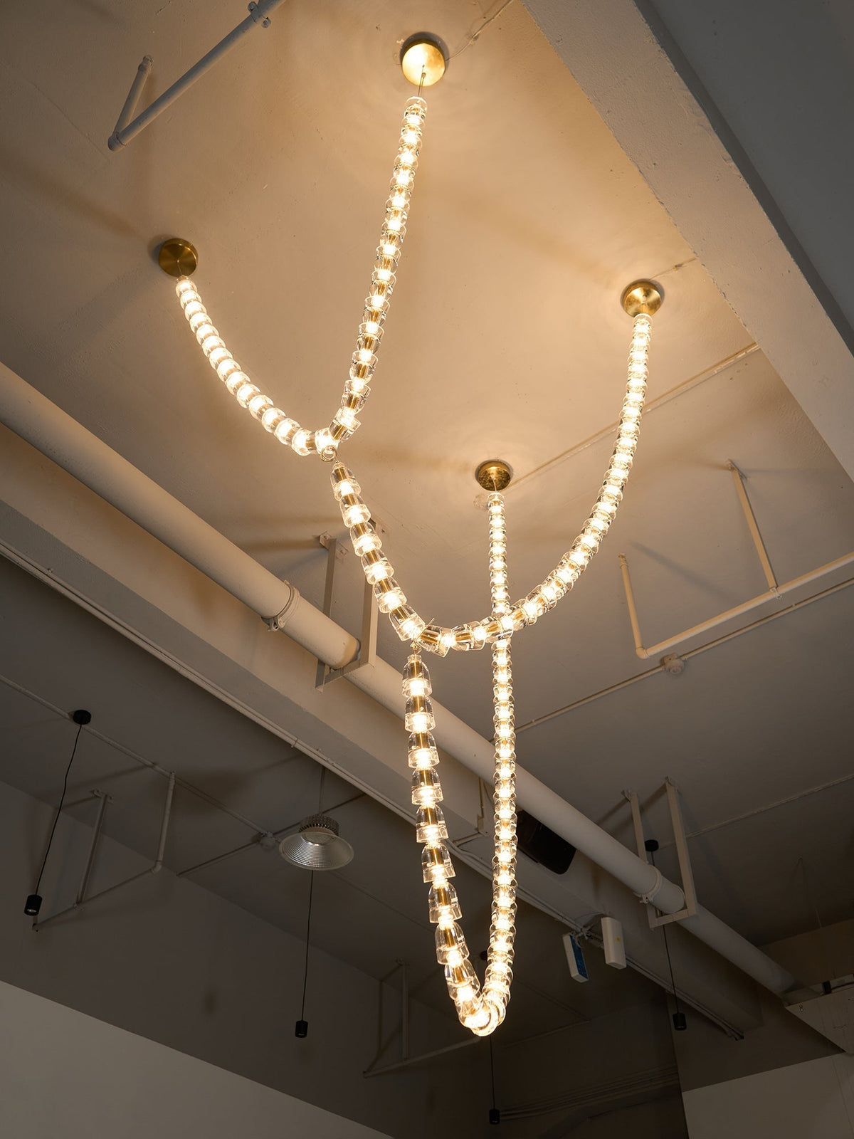 Nexus Oro lampadario in cristallo - 元字段测试
