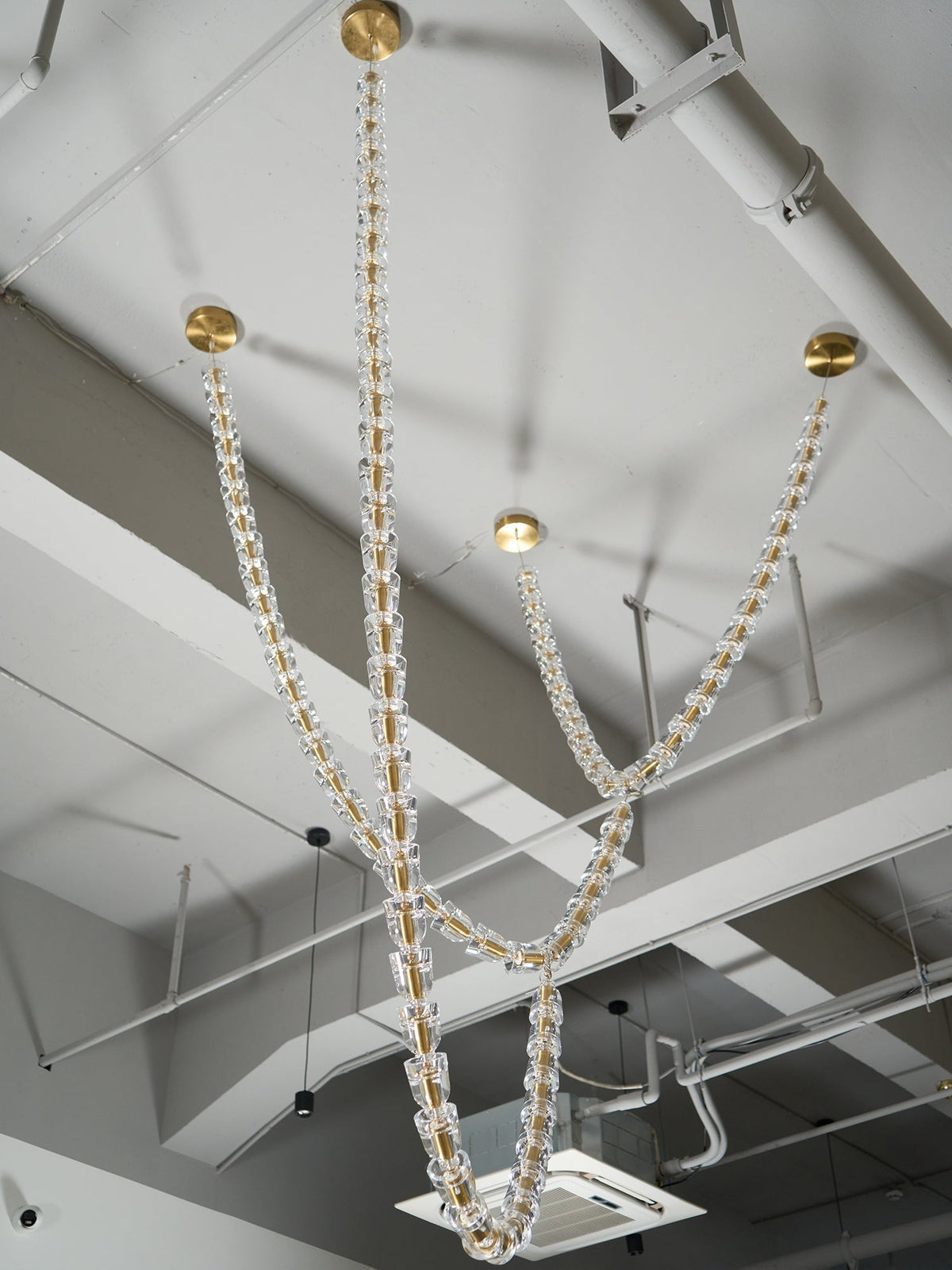 Nexus Oro lampadario in cristallo - 元字段测试