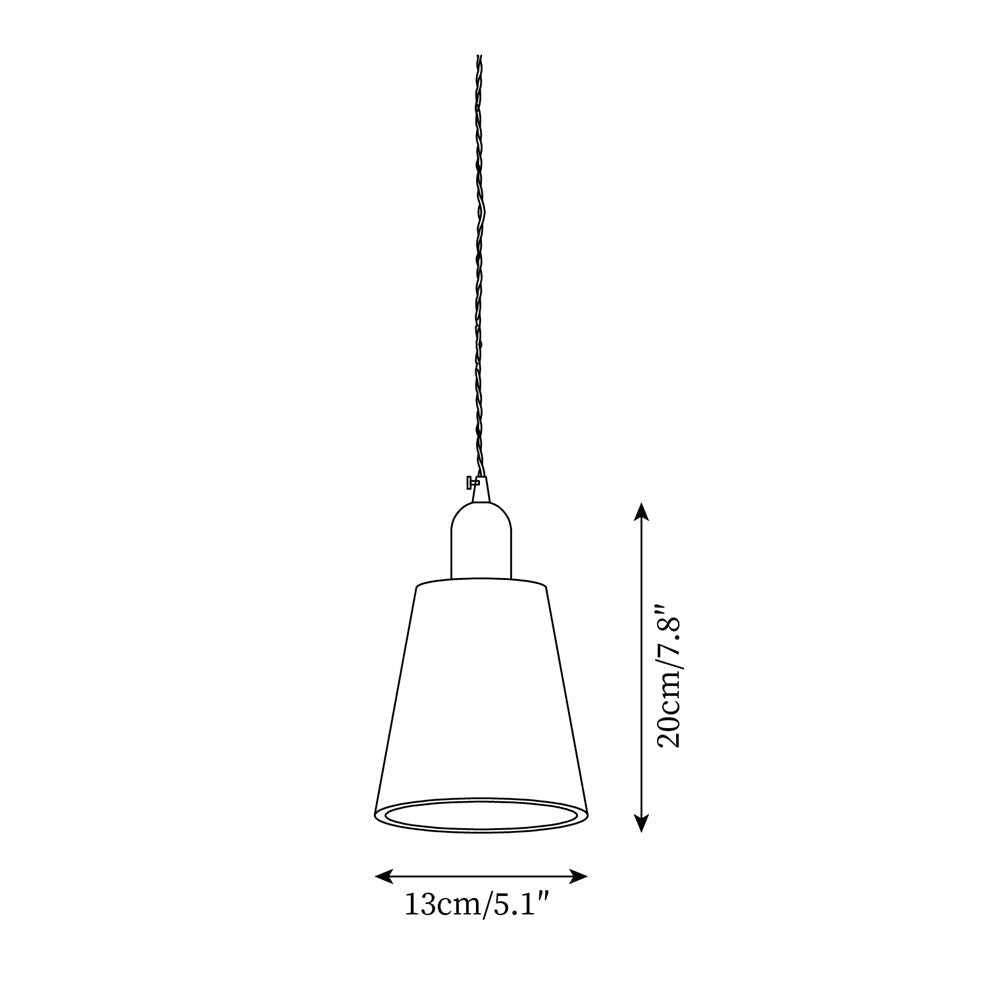 Lampada a sospensione in legno, forme assortite in legno massello e ottone