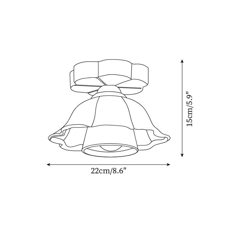 Coral lampada da soffitto