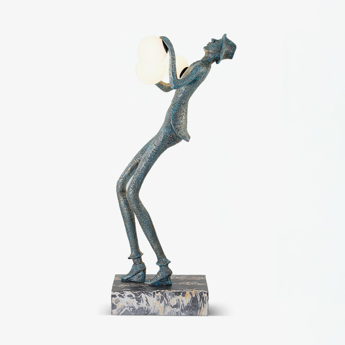 Seloia Gentleman Sculpture lampada da terra