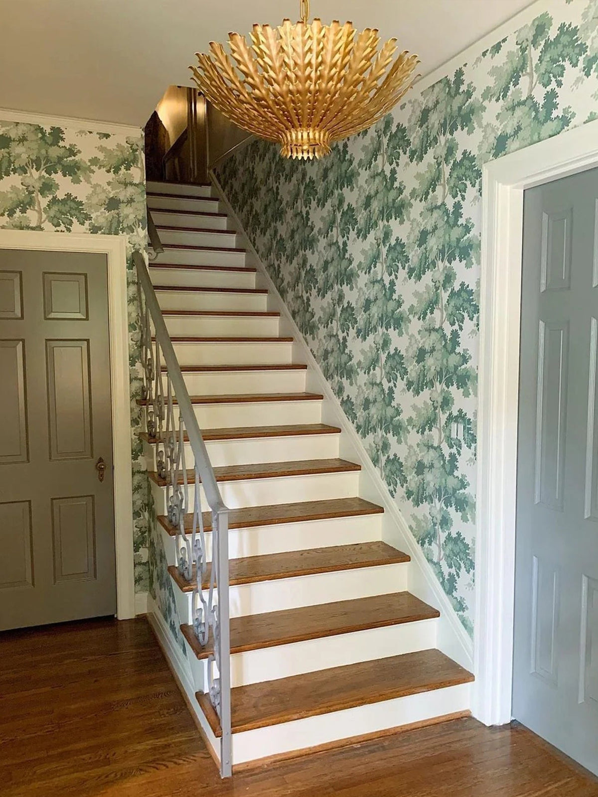 Lumuira Luxurious Gilded Acanthus lampadario in oro