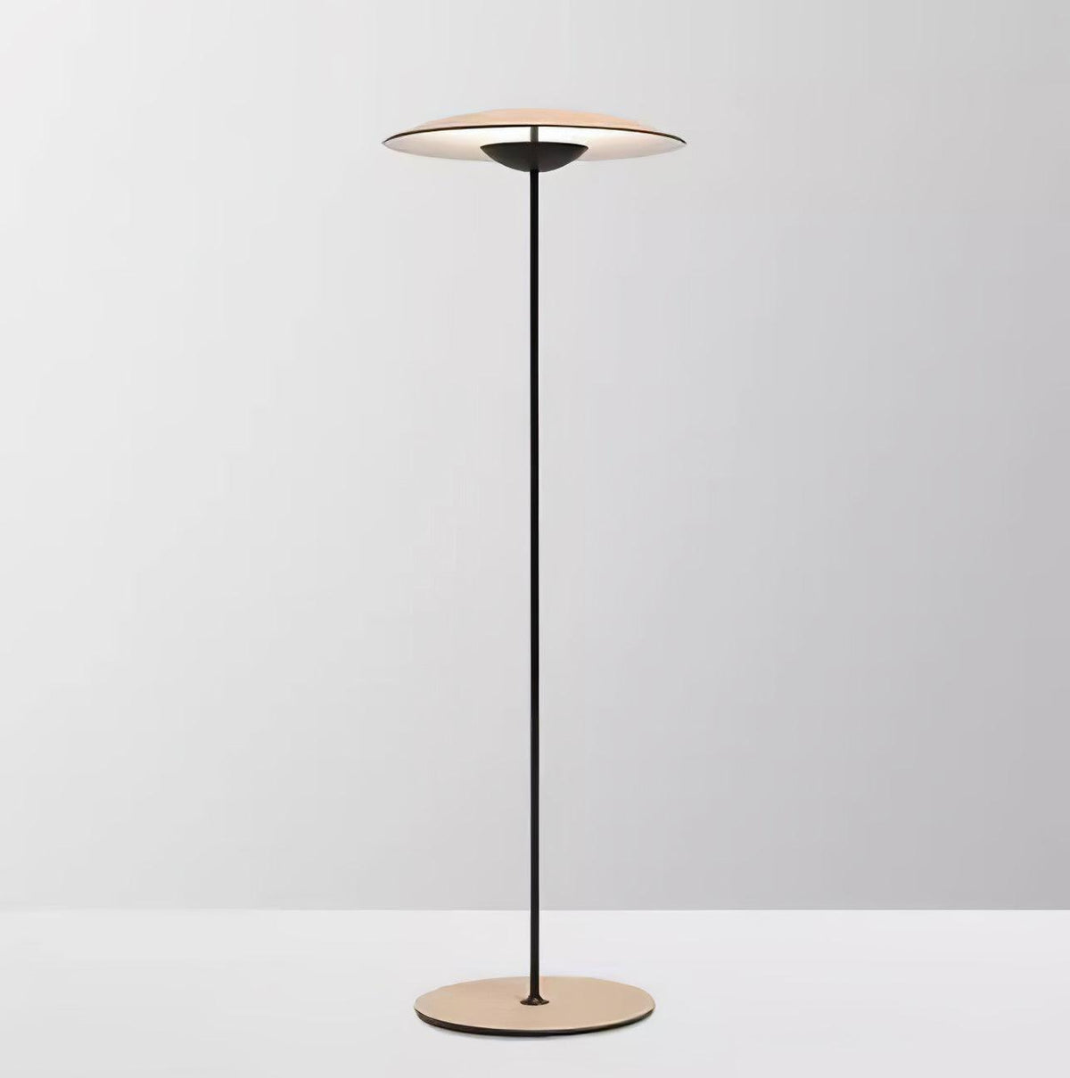 Ferinira lampada da terra in Alluminio minimalista