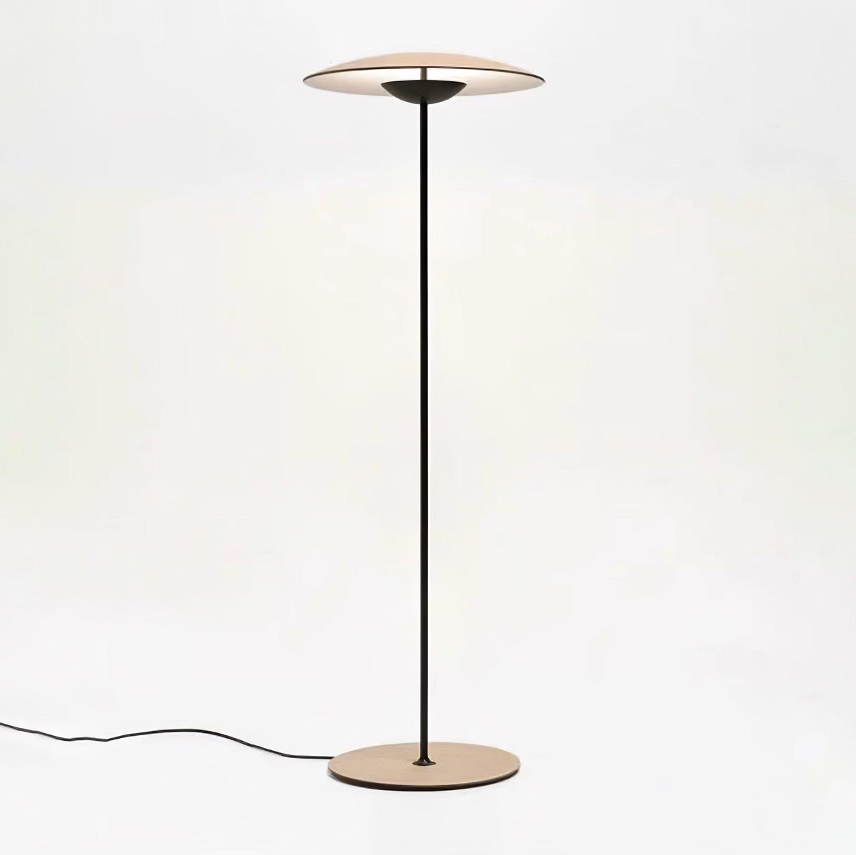 Ferinira lampada da terra in Alluminio minimalista