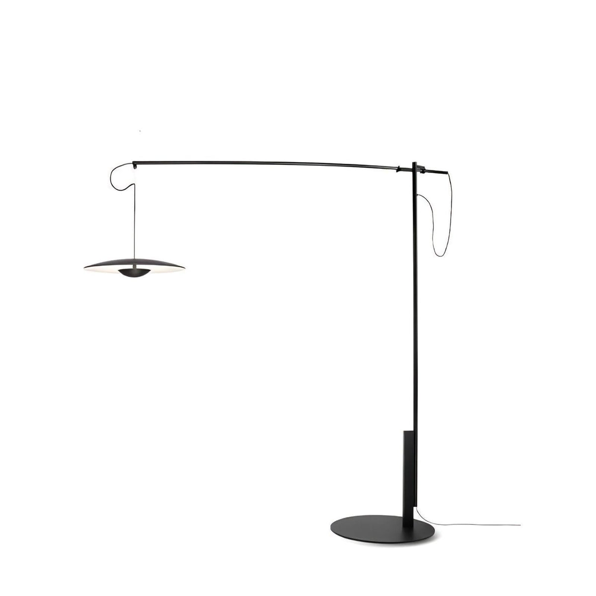 Ferinira lampada da terra in Alluminio minimalista