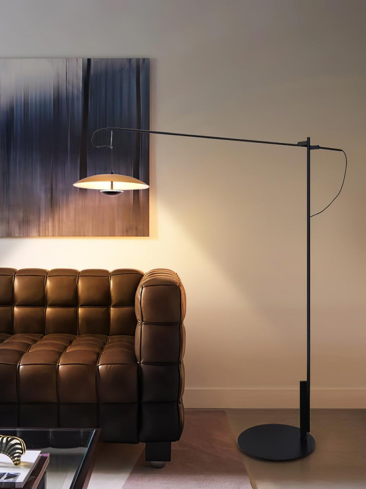 Ferinira lampada da terra in Alluminio minimalista