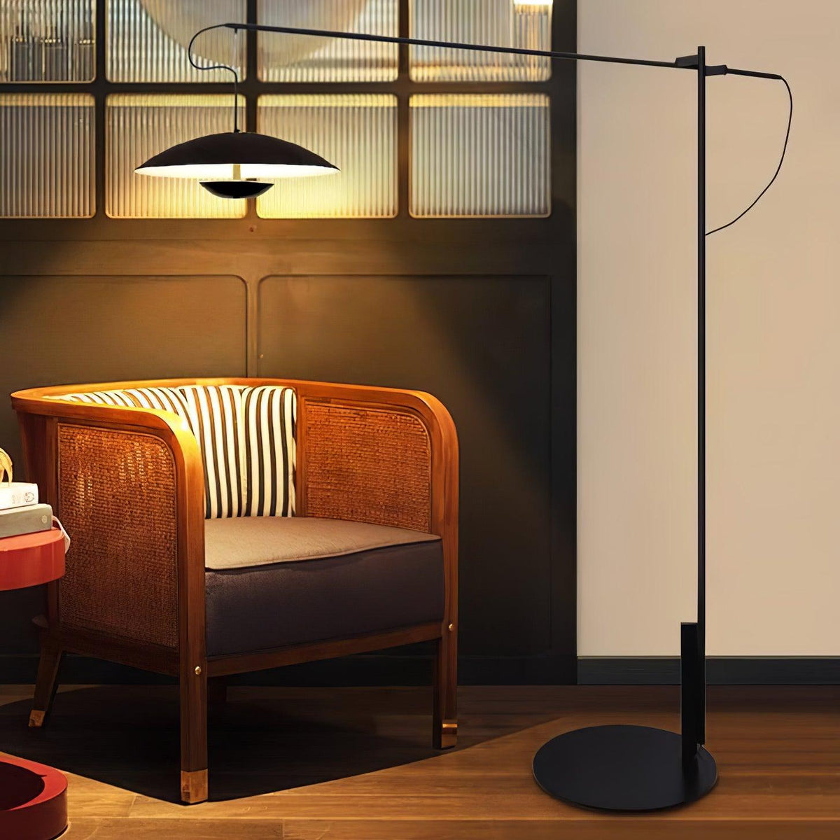 Ferinira lampada da terra in Alluminio minimalista