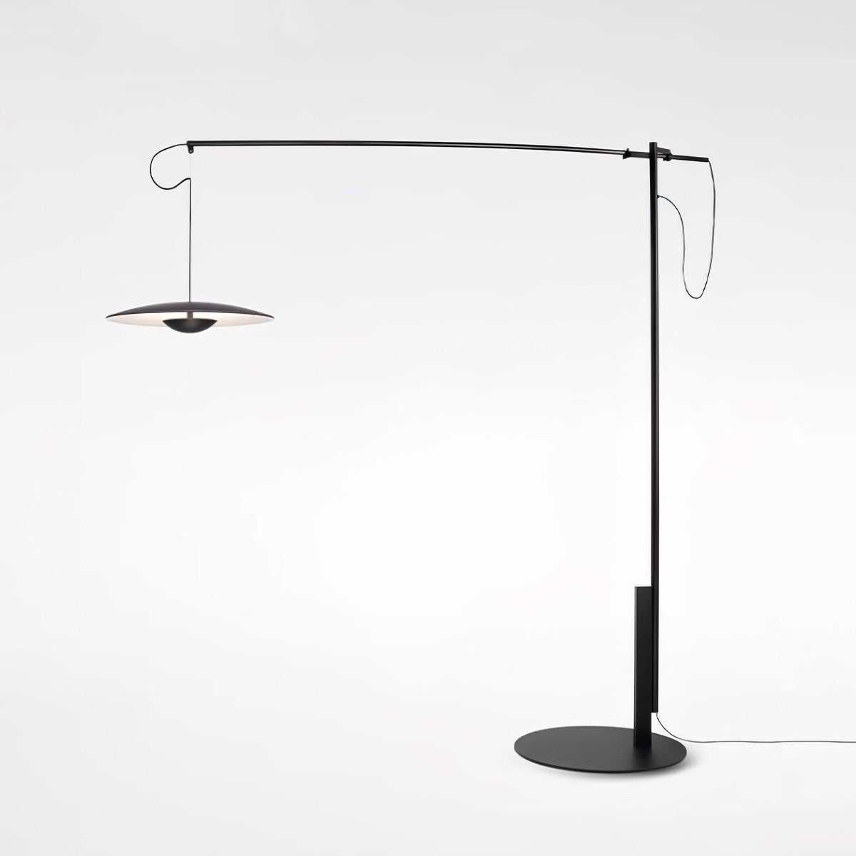 Ferinira lampada da terra in Alluminio minimalista