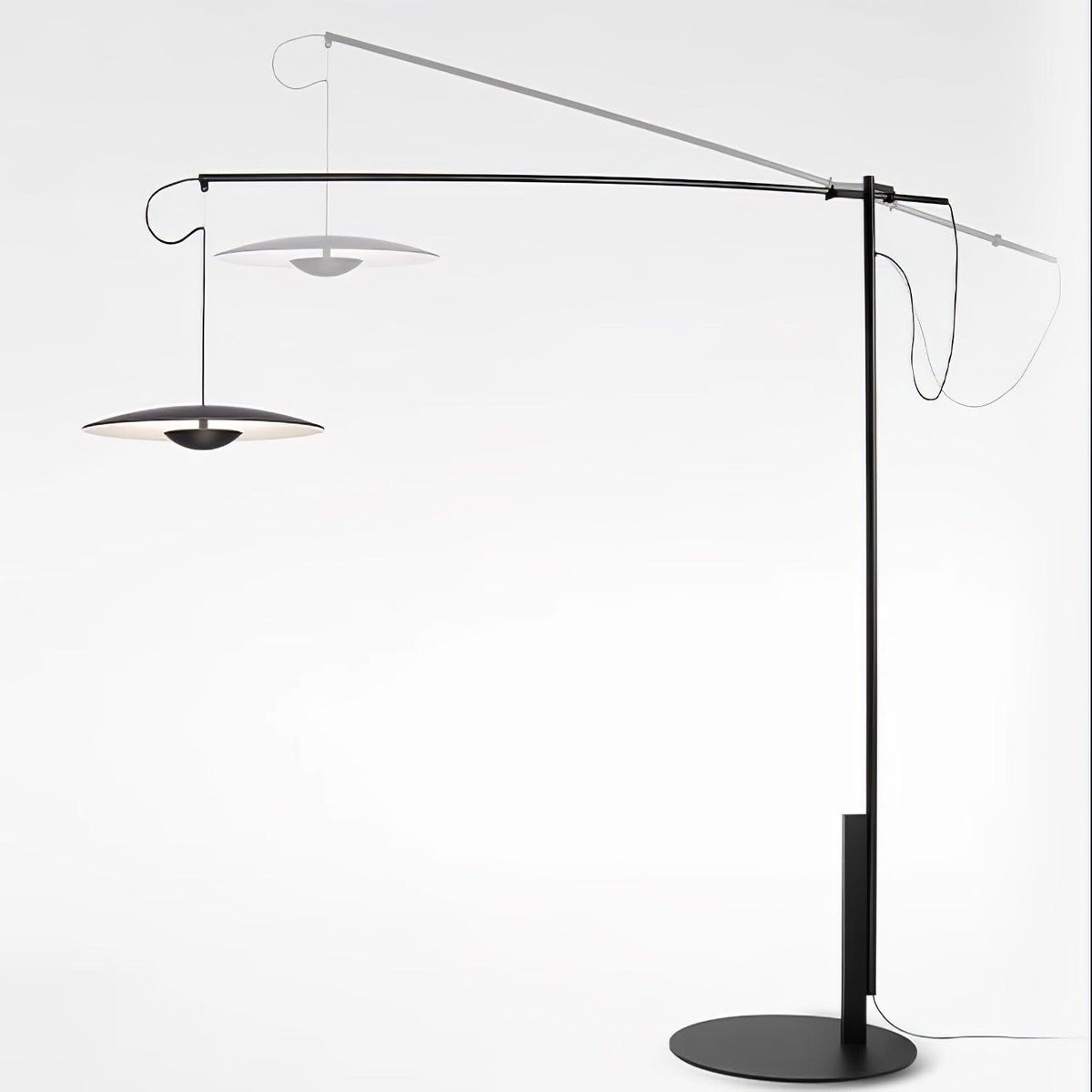 Ferinira lampada da terra in Alluminio minimalista