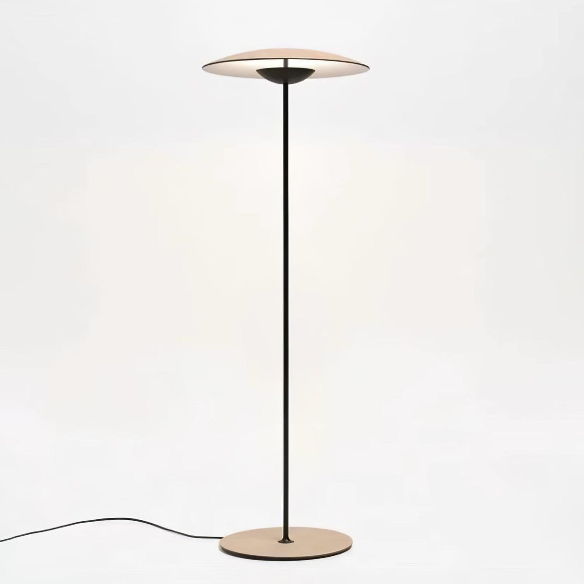 Ferinira lampada da terra in Alluminio minimalista