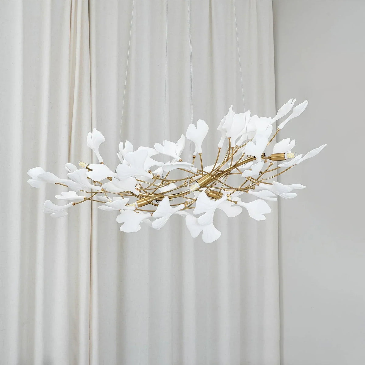 Olivia Lampadario di Lusso in Ceramica con Forma a U - Relic Pieces