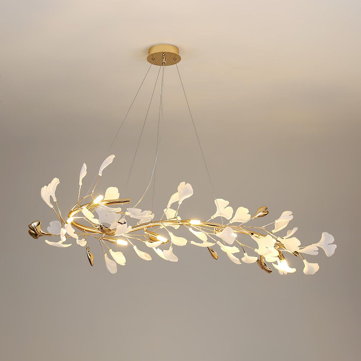 Vixu lampadario Postmodern Luxury Gingko Ceramics