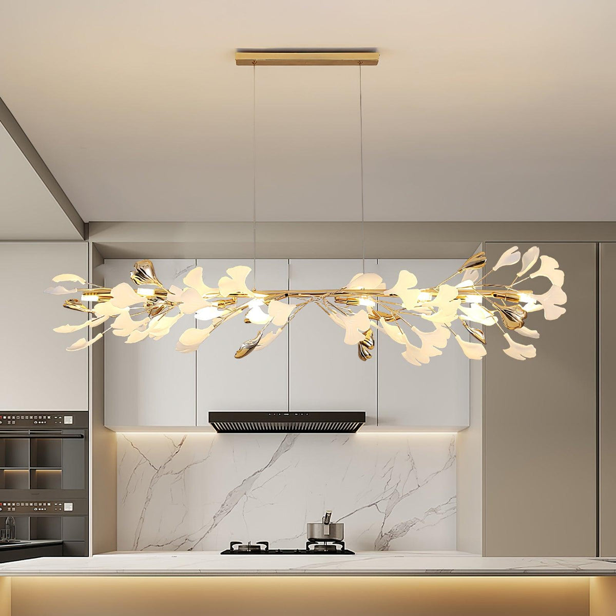 Vixu lampadario Postmodern Luxury Gingko Ceramics