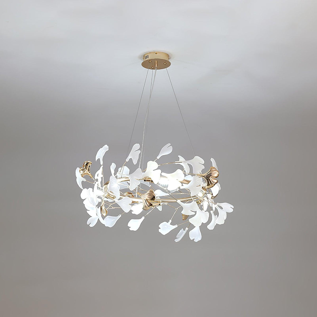 Vixu lampadario Postmodern Luxury Gingko Ceramics