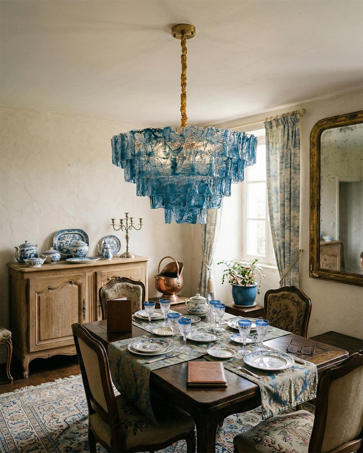Reninine lampadario a Livelli