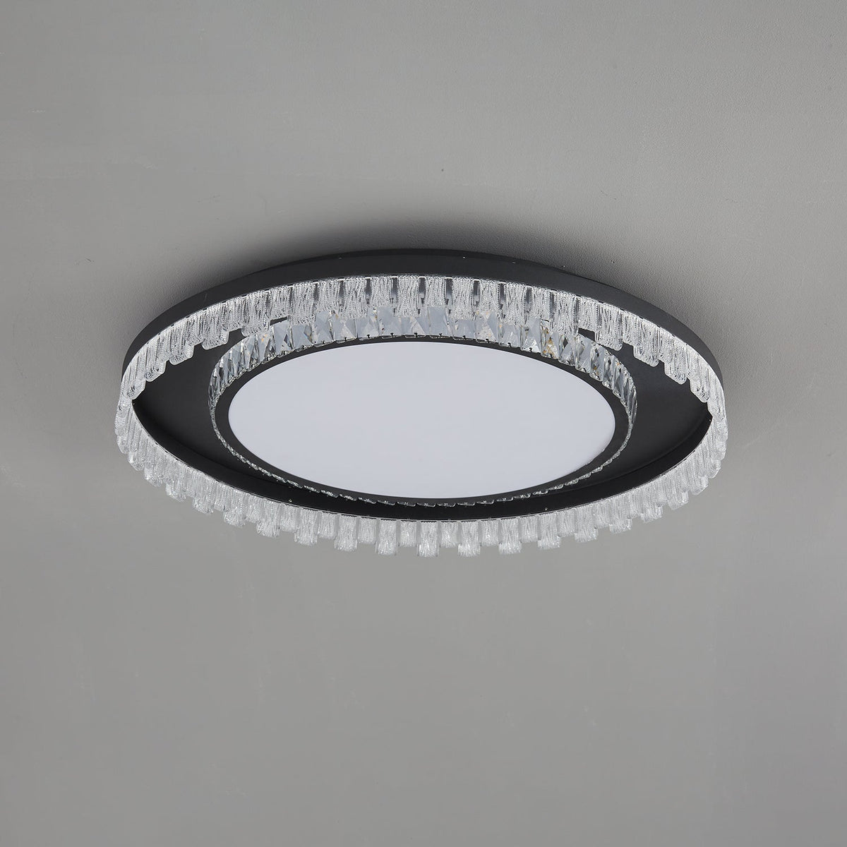 Nythee lampada da soffitto moderna minimalista in cristallo