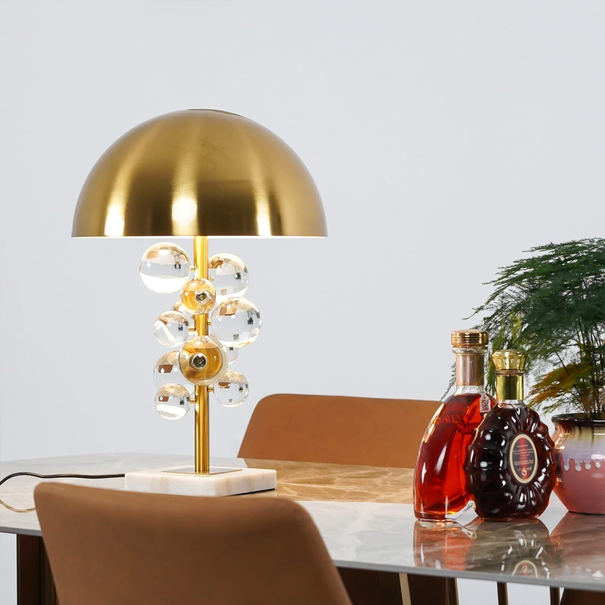 Petoeria lampada da tavolo in marmo moderno