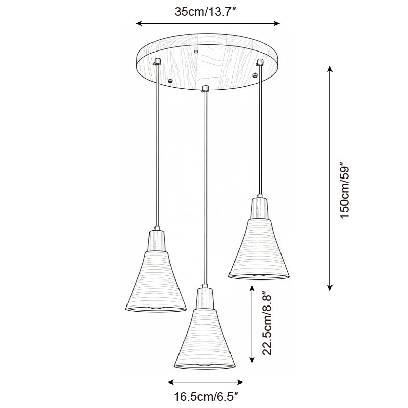 Lumivise lampada a sospensione