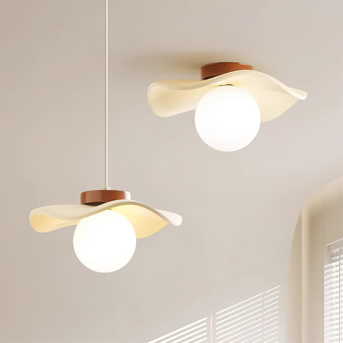 Wave lampada da soffitto
