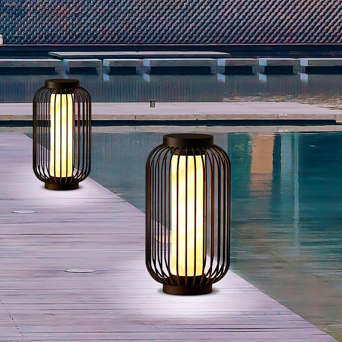 Eurthael lampada da tavolo in alabastro orientale