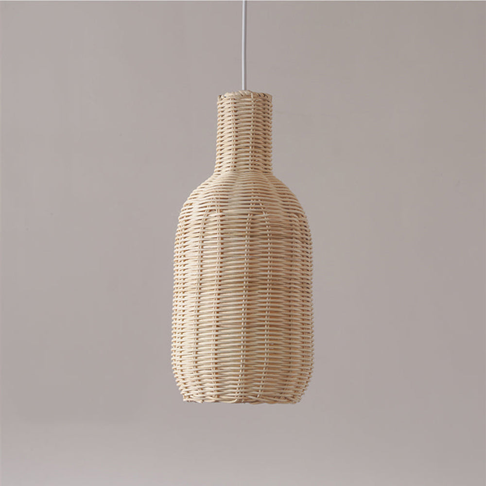 Ritta Giapponese Nordico Lampade a Sospensione Rattan Camera da Letto