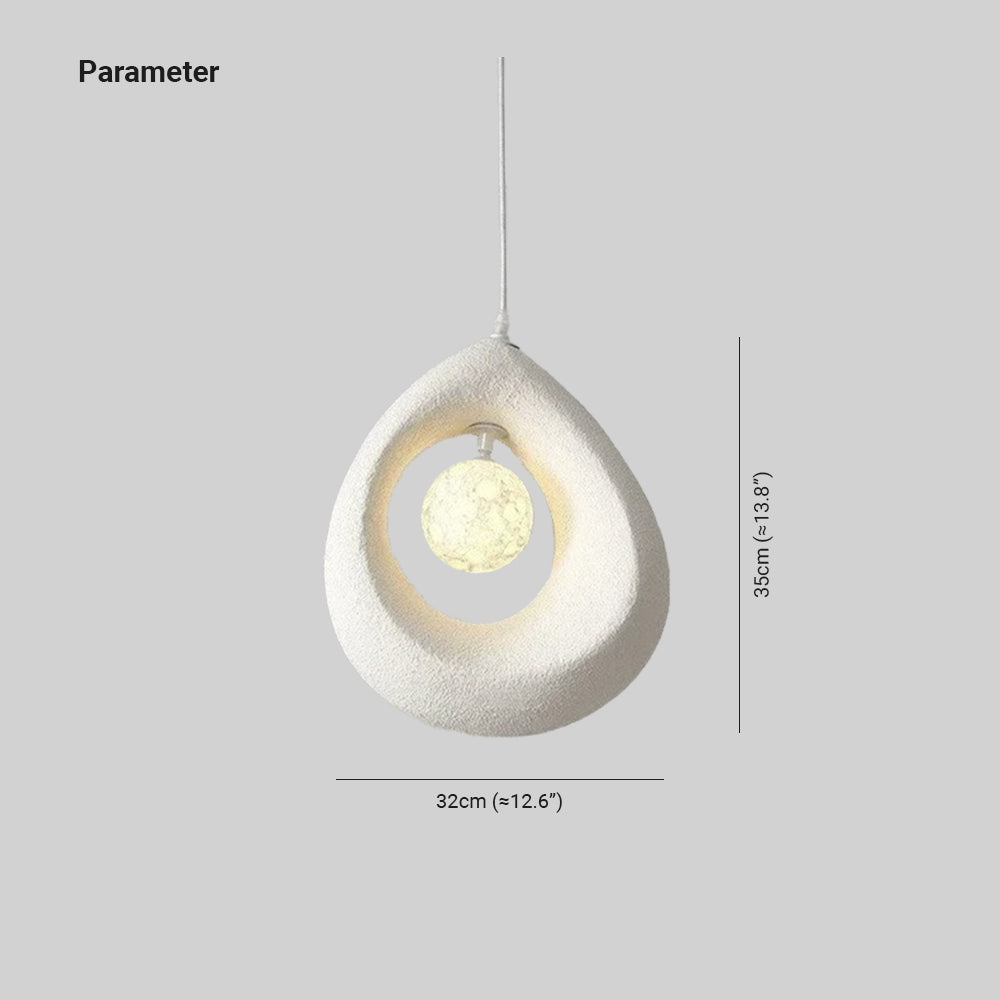 Avi Moderno PVC Sospensione Bianco Grigio Camera da letto Soggiorno