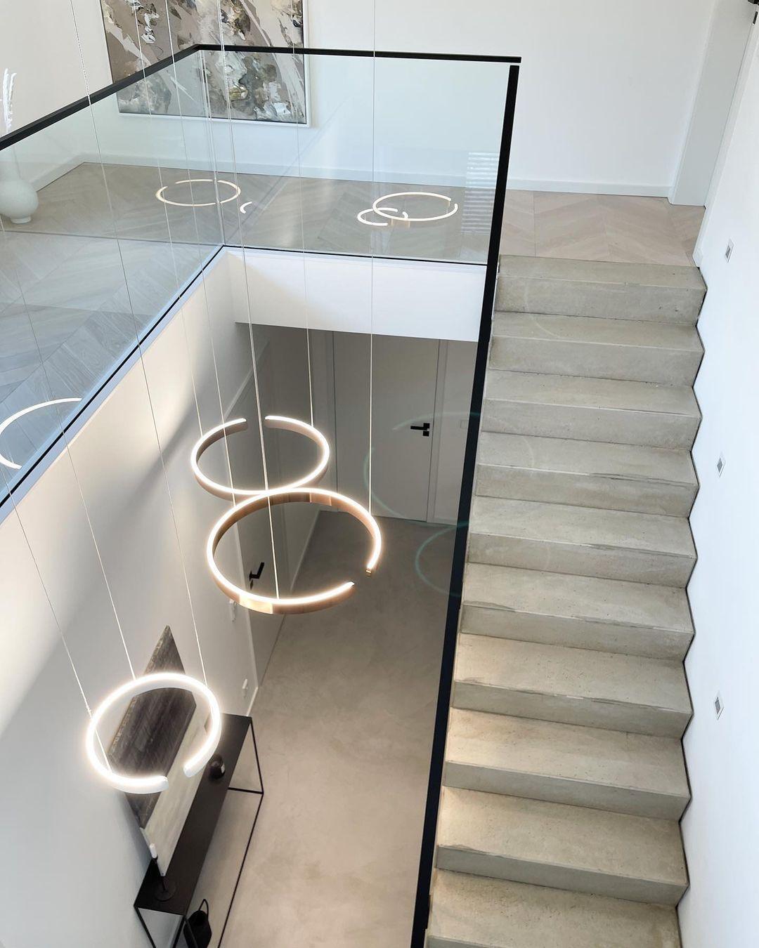 Ringe lampada a sospensione